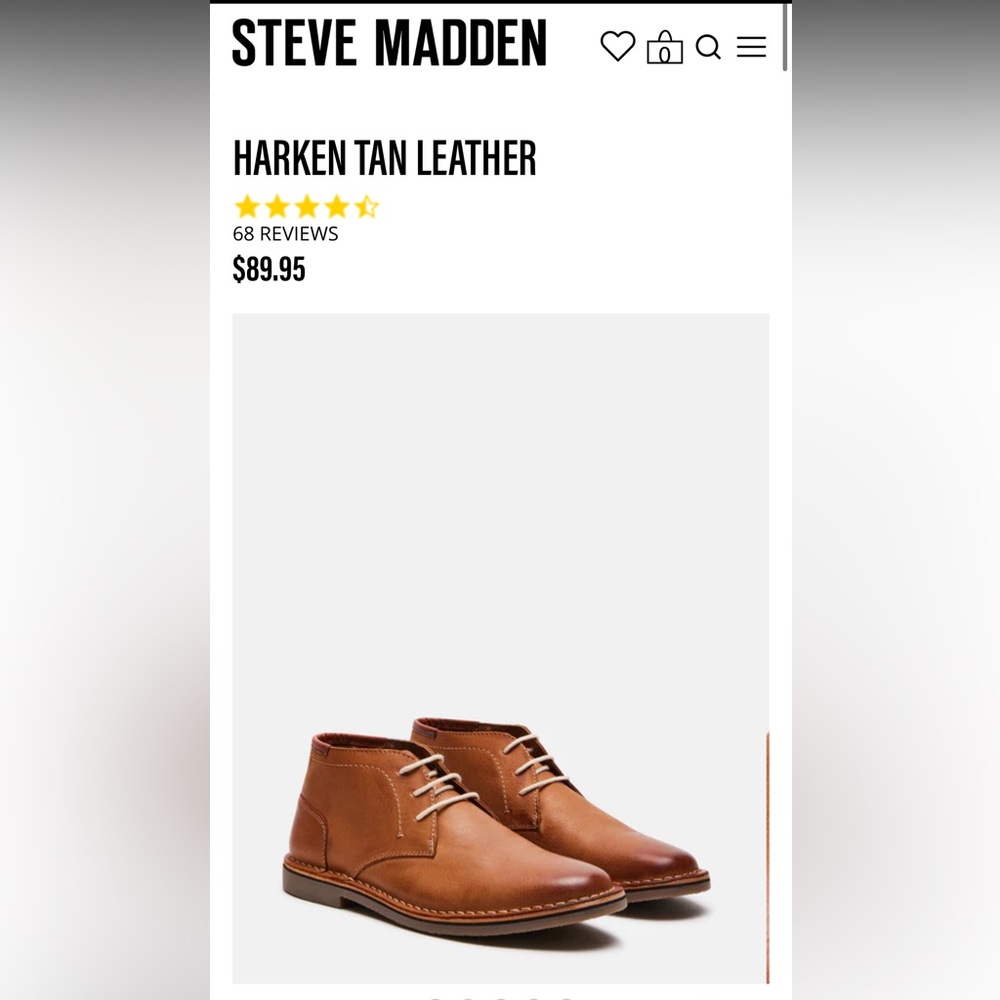 Steve Madden Hestonn Chukka Boot - Men’s